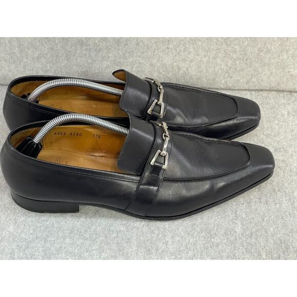 Mack James Black Horsebit Loafer Buckled Shoe Men’s Size 11.5 US main image 6